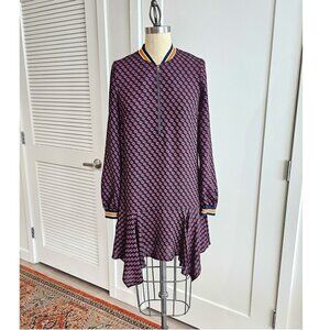 BCBGMAXAZRIA Peplum loose fit dress in size XXS